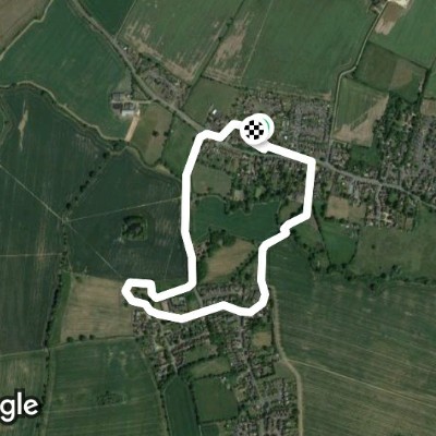 Route near Hackleton South Northants | Walking Map