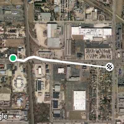 Route near Mitchell West