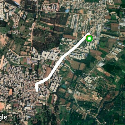 my walking distance.