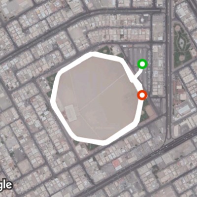 ممشى مصلى العيد في الدمام