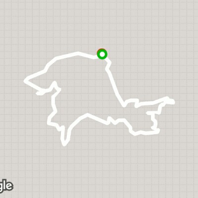 The epic walking route map in Florenville