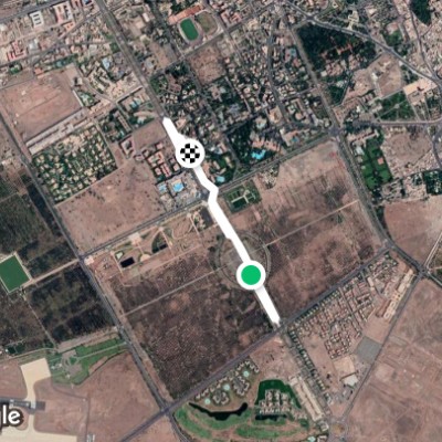 Marrakech Hîvernage à l'aube