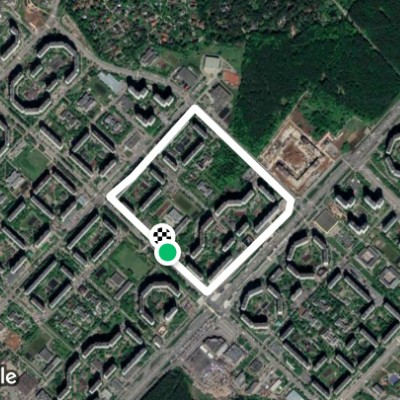 маршрут в Novo-Peredelkino