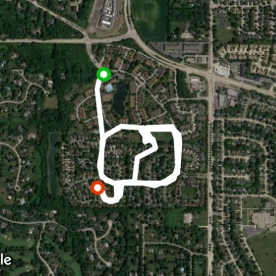 Route near Rand and Dundee