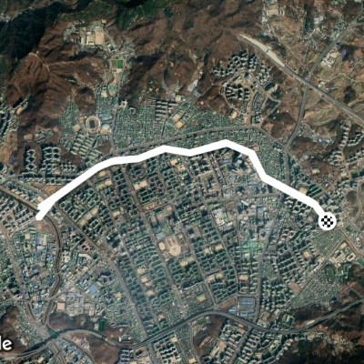 학의천 왕복 10km