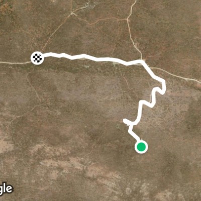 Jamanota walking route map in Fontein