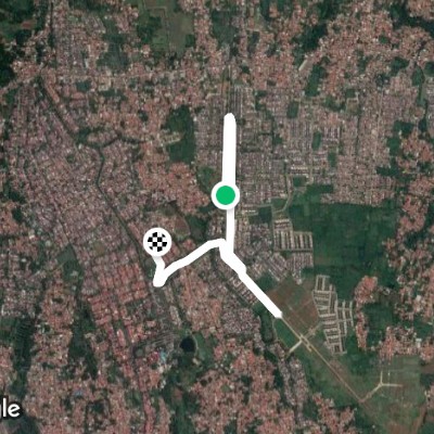 jln pagi @Villa Bukit Cimanggu City