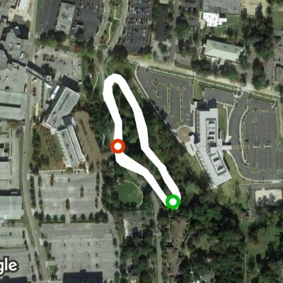 The park in front of Cildren's and Women's Hospit