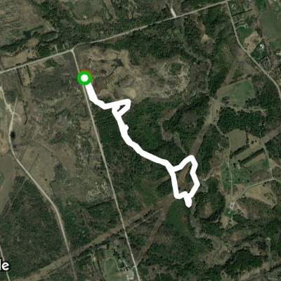 Greenwood dog park and hiking trail.