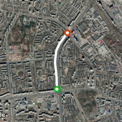 от ст.м Пушкинской до Ольшевского