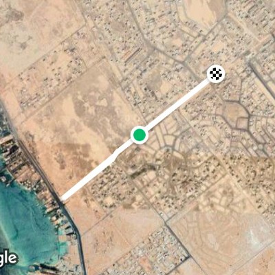 من البيت للكورنيش ٥ كلم الحمد لله