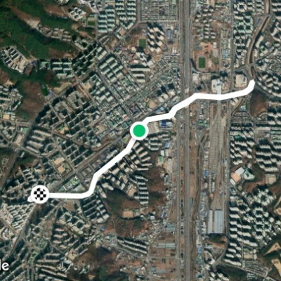 성복천 자전거도로ᆞ