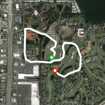 Carpenters Way walking route map in Lakeland
