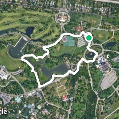 Forest Park around the ponds