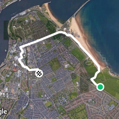 South Tyneside College route