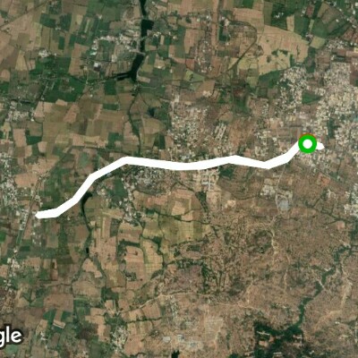 Grace school road walking route map in Periyar Nagar