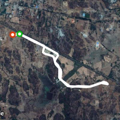 Hyma Gardens mahabubabad walking route map in Anantharam