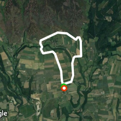 North York Moors National Park walking route map in Appleton-le-Moors