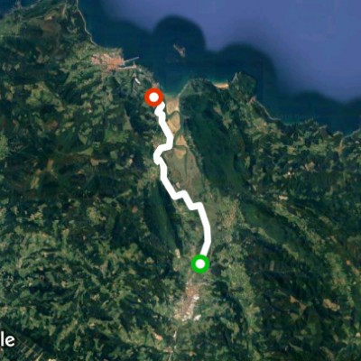 Route in Forum walking route map in Elorriaga