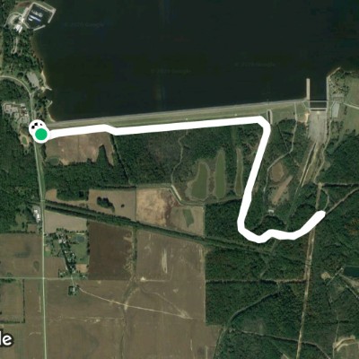 Rend Lake visitor office - dam route