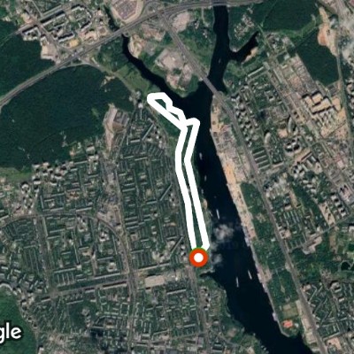 маршрут в Severnoe Tushino