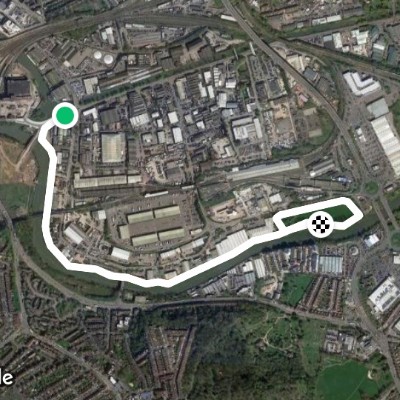 Cycle Path/Sparke Evans Park