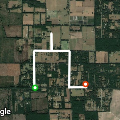 Peggy Road to 138 Ave and back.