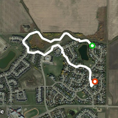 Morinville walking trail