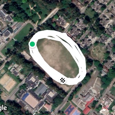 KV ONGC GROUND DEHRADUN walking route map in Dehradun