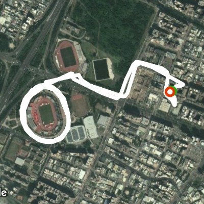 爽遊新竹縣立第二體育場