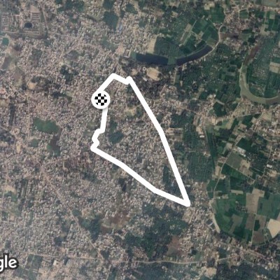 Route near Shashtri Nagar
