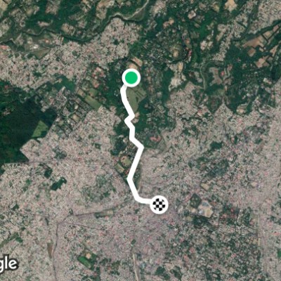 Route near Connaught Place Dehradun walking route map in Dehradun