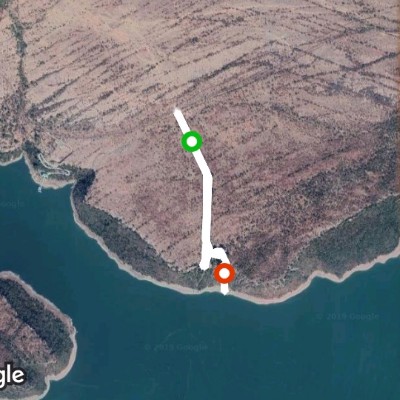 Gandhi Sagar WLS walking route map in Bhanpura