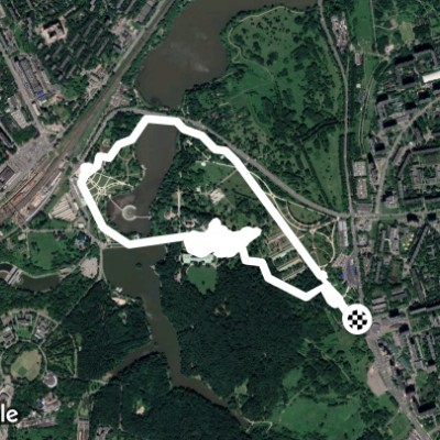 маршрут в округ Орехово-Борисово Северное