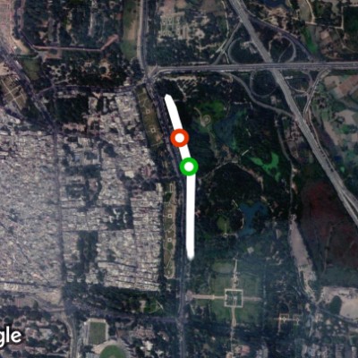 Shanti van park near rajghat or ghata maszid modd