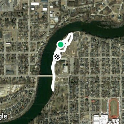 Merrifield Park shaded area