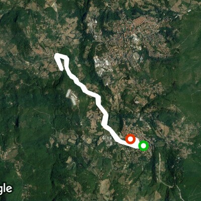 Archdondos - montelaterone-arcidosso walking route map in Bagnoli