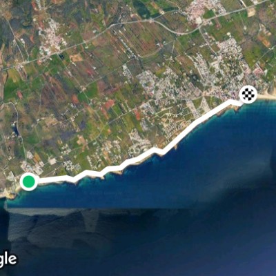 Burgau beach to praia da luz beach