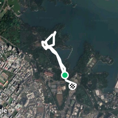 澄清湖的晨間漫步