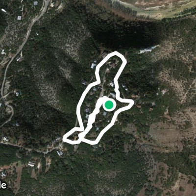 SunLoopSouthx1 walking route map in Woodcreek