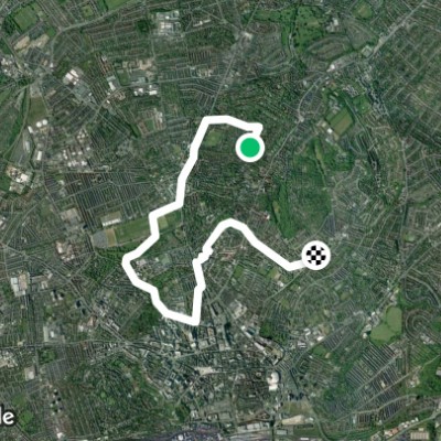 Route near Nottingham