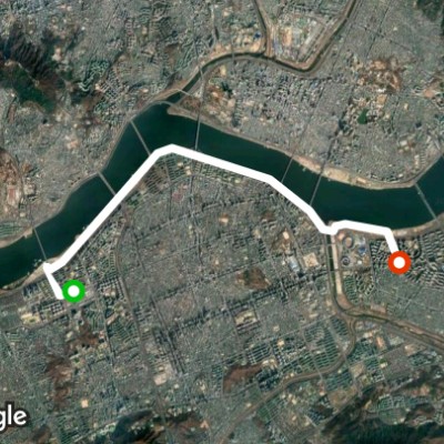 고속터미널역~잠실새내역