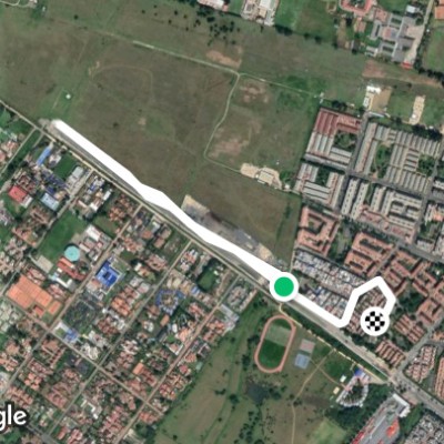 Calle 183 vía no inaugurada