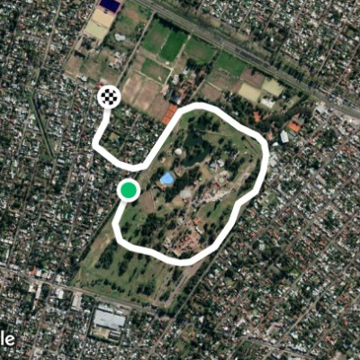 Republic of the Children walking route map in Ensenada