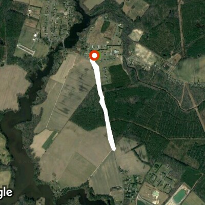 Eden Allen rd. walking route map in Eden