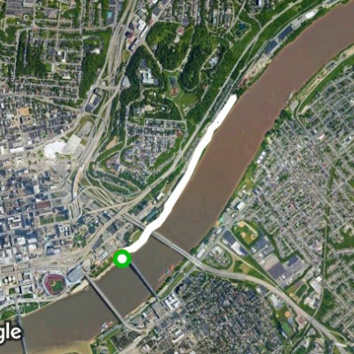 serpentine wall and bicentennial park