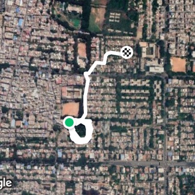 Route near JP Nagar Phase 1