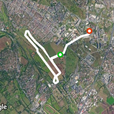 Parco degli acquedotti | Walking Map