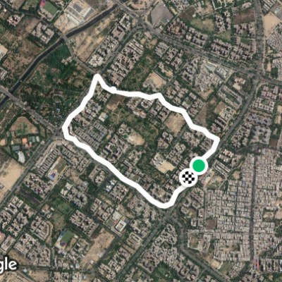 Route near Sector 6 Dwarka