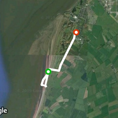Wolstytree walking route map in Silloth